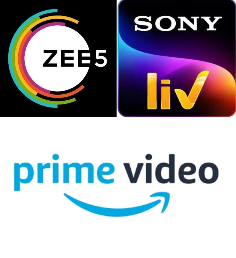 Zee5, Sony Liv & Prime Video Private Combo